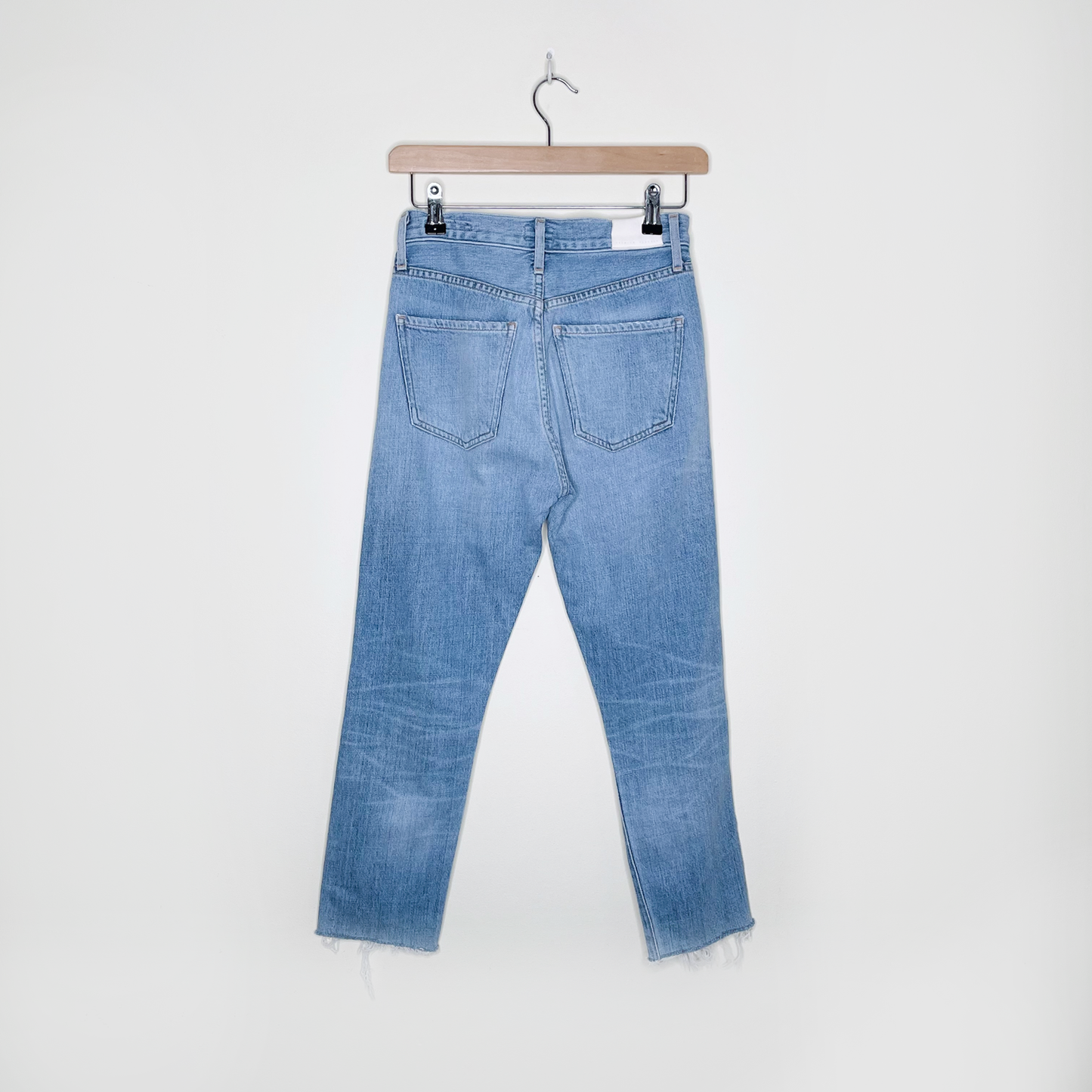 citizens of humanity liya high rise classic fit crop jeans - size 22 (fit like 25)