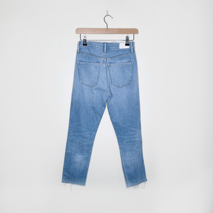 citizens of humanity liya high rise classic fit crop jeans - size 22 (fit like 25)