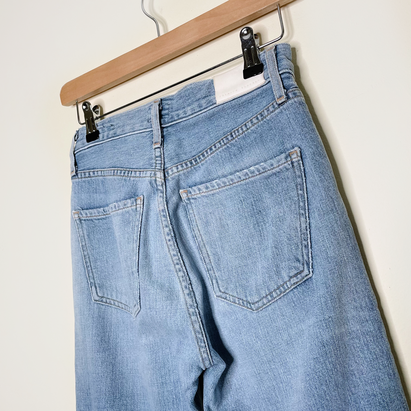 citizens of humanity liya high rise classic fit crop jeans - size 22 (fit like 25)