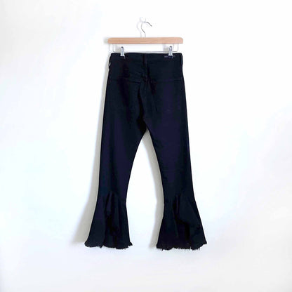 COH high rise Drew Flounce crop flare jeans - size 25