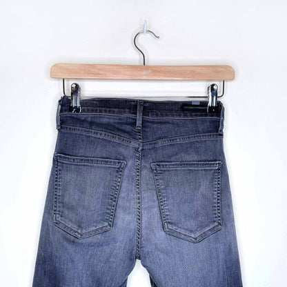 citizens of humanity high rise raw hem rocket skinny jeans - size 26