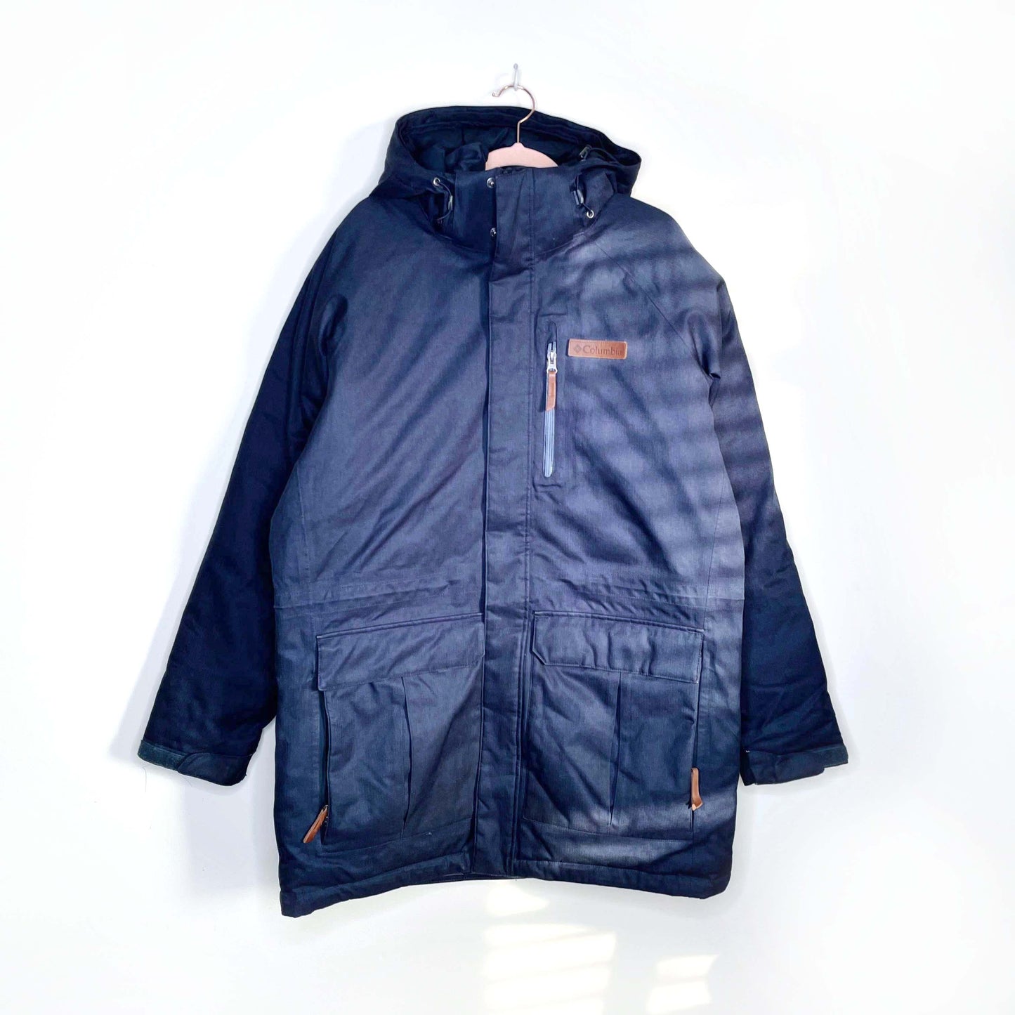 columbia men's barlow pass 550 turbodown jacket - size medium