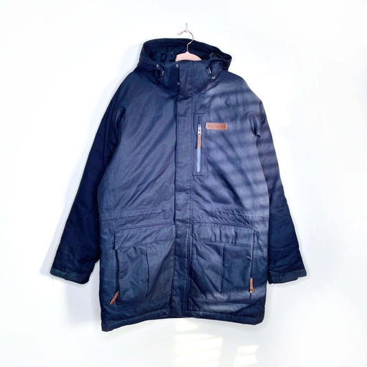 columbia men's barlow pass 550 turbodown jacket - size medium