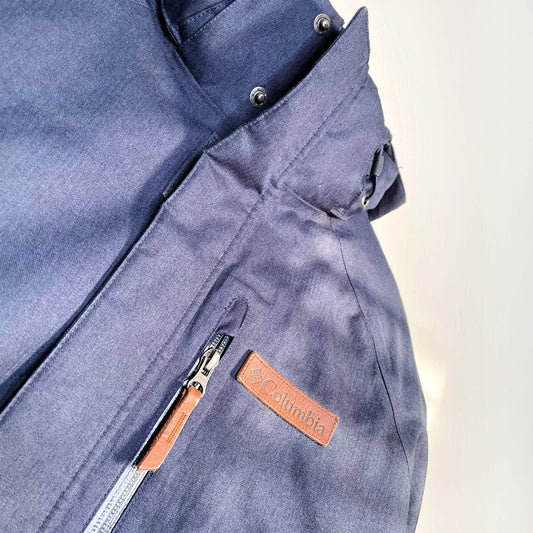 columbia men's barlow pass 550 turbodown jacket - size medium