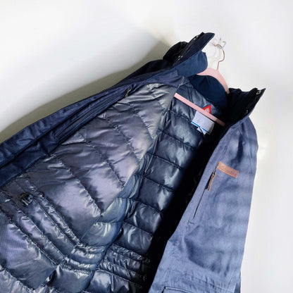 columbia men's barlow pass 550 turbodown jacket - size medium