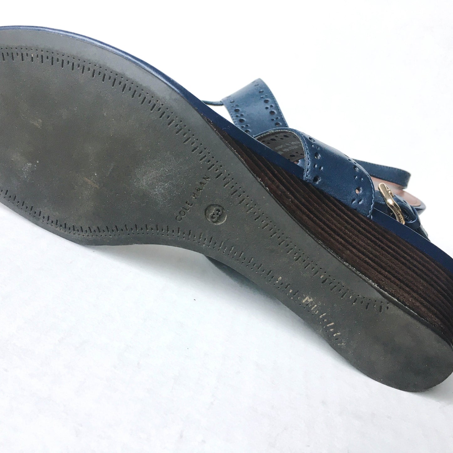 Cole Haan Elise wedge thong sandal - size 8
