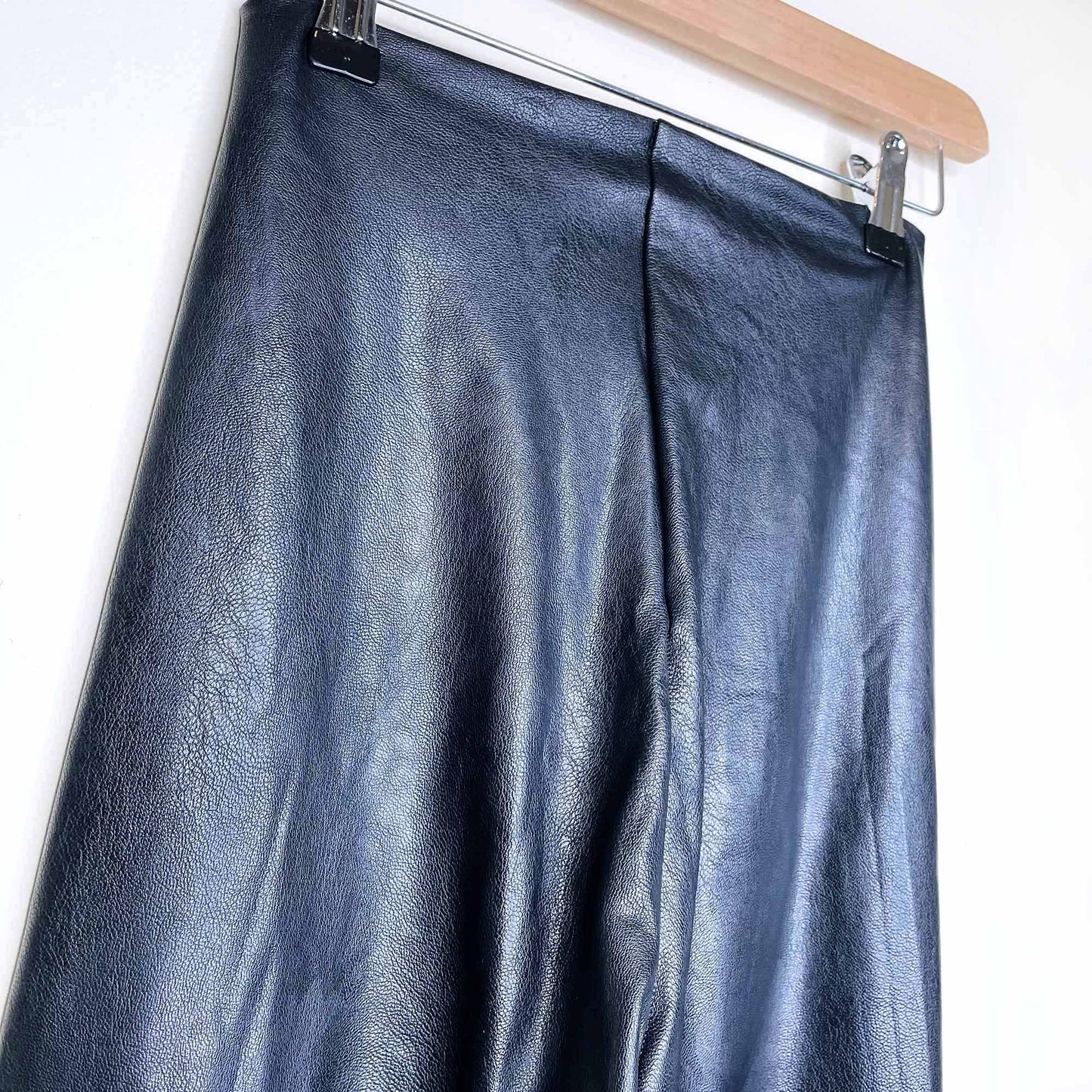 commando 7/8 faux leather high rise legging - size medium