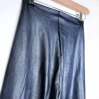 commando 7/8 faux leather high rise legging - size medium