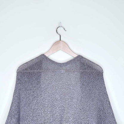 community ionic cape open sweater cardigan - size xxs