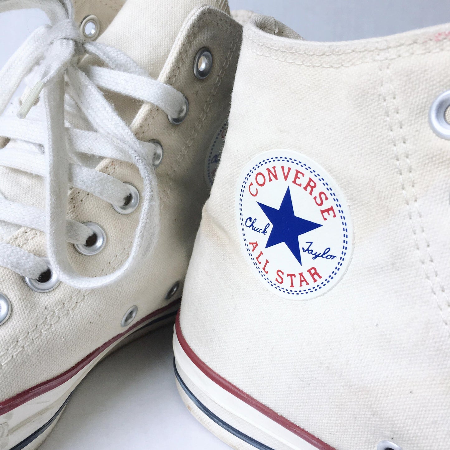 Converse All Star Studded High Tops - size 9