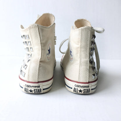 Converse All Star Studded High Tops - size 9