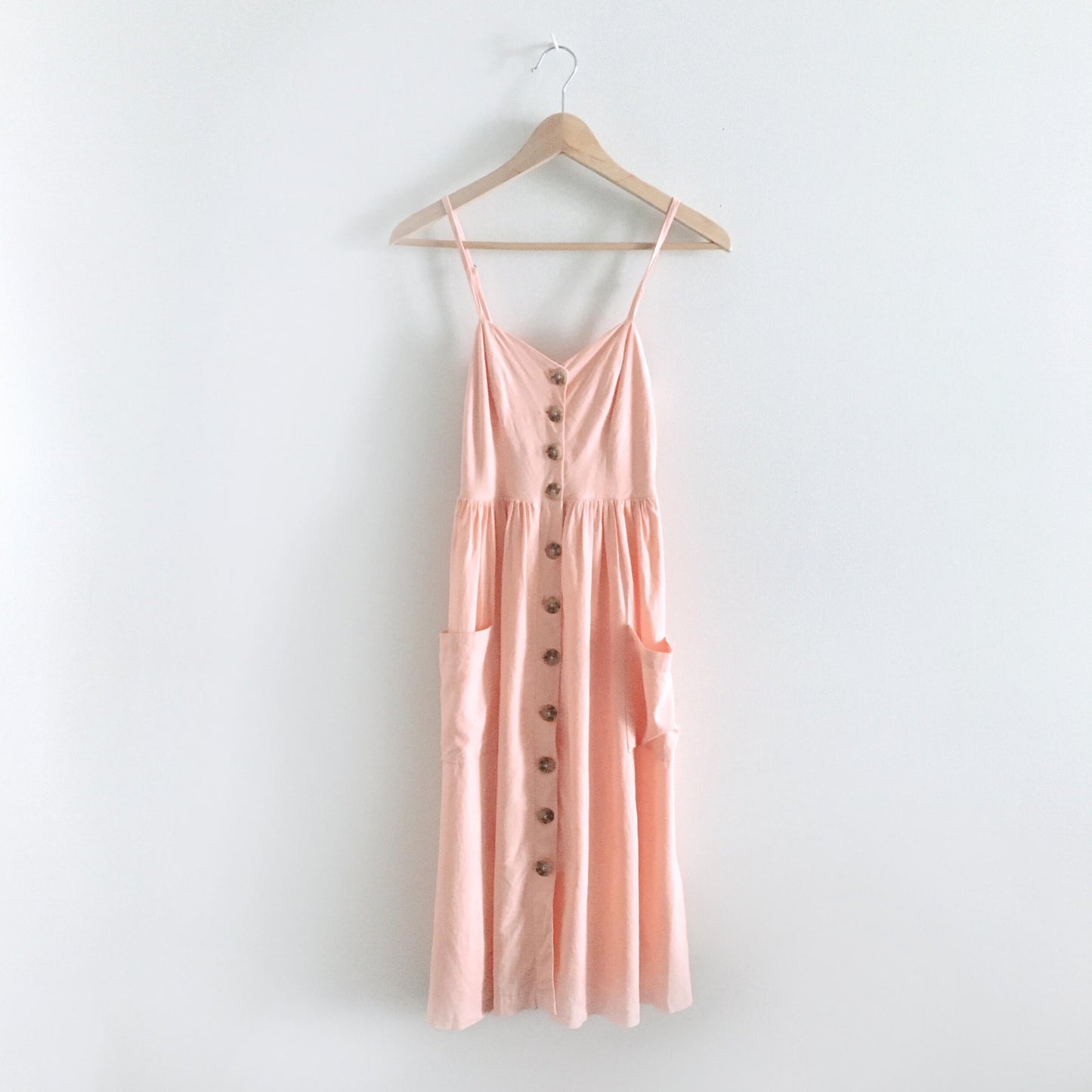 UO Cooperative Emilia A-line Midi Dress - size xs