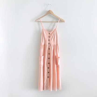 UO Cooperative Emilia A-line Midi Dress - size xs