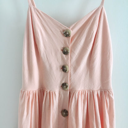 UO Cooperative Emilia A-line Midi Dress - size xs