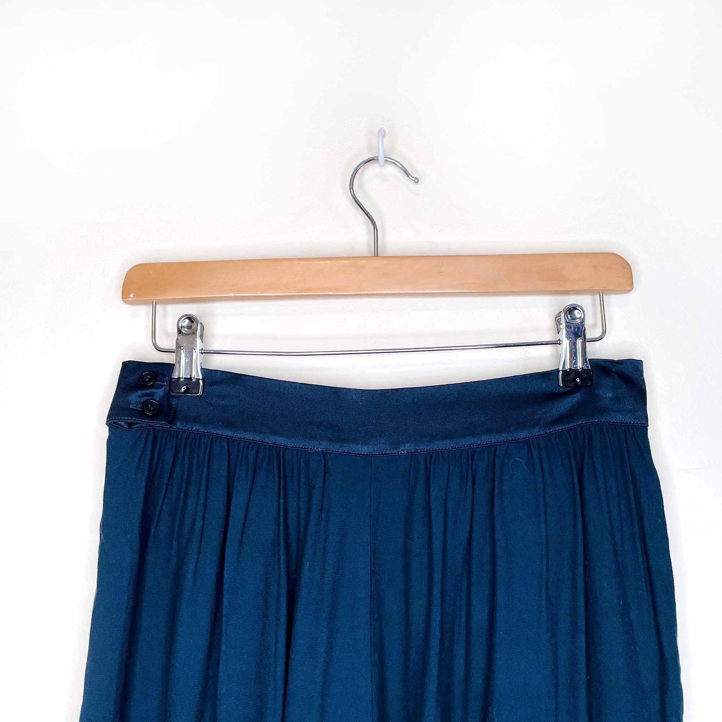 anthropologie corey lynn calter angelica high rise drape front trouser - size 6