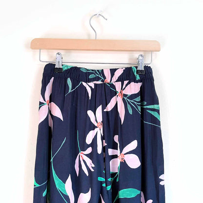 corey lynn calter hattie wide leg floral pants - size small