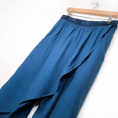 anthropologie corey lynn calter angelica high rise drape front trouser - size 6