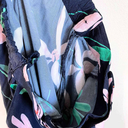 corey lynn calter hattie wide leg floral pants - size small