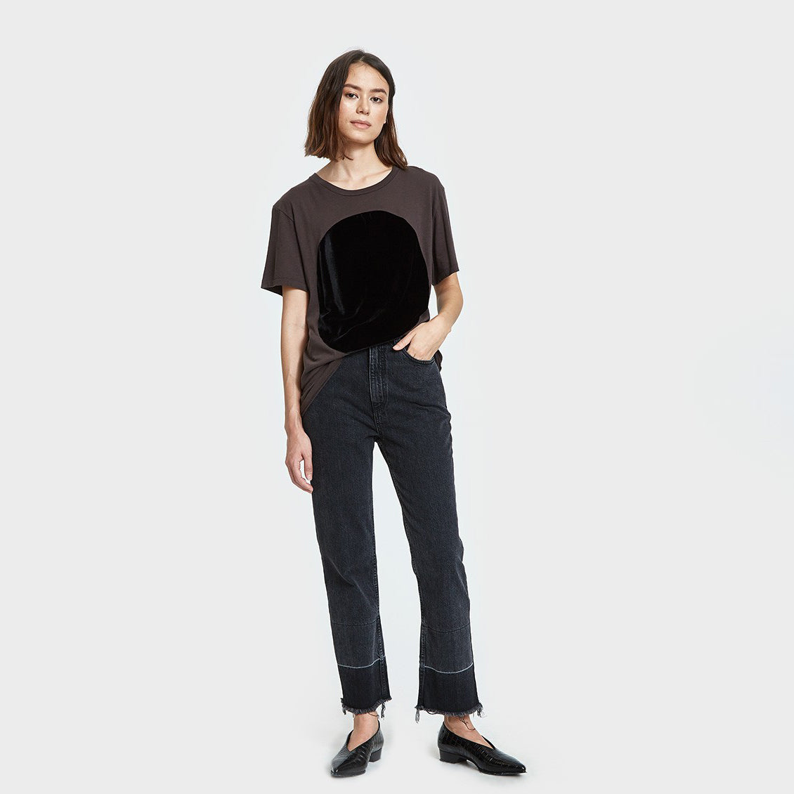 Correll Correll Velvet Circle T-shirt - size Medium