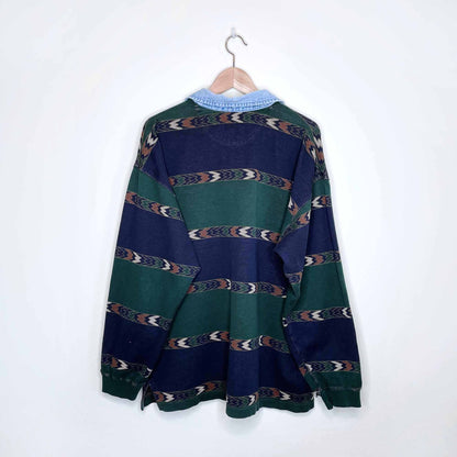 Vintage Country Seat Jeanswear collared shirt - size Large