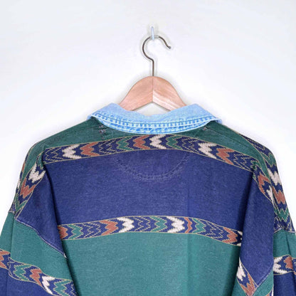 Vintage Country Seat Jeanswear collared shirt - size Large