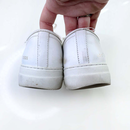 common projects white leather achilles sneaker - size 37