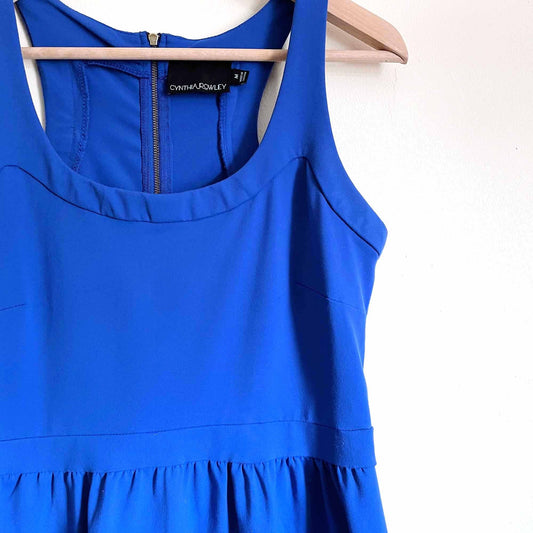 Cynthia Rowley stretch fit and flare tank dress - size Medium
