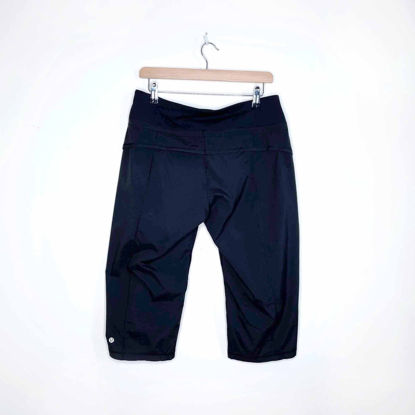 lululemon mid-rise studio crop pants - size 8