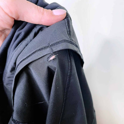 lululemon mid-rise studio crop pants - size 8