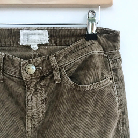 Current Elliott Ankle Skinny in Musket Leopard - size 26