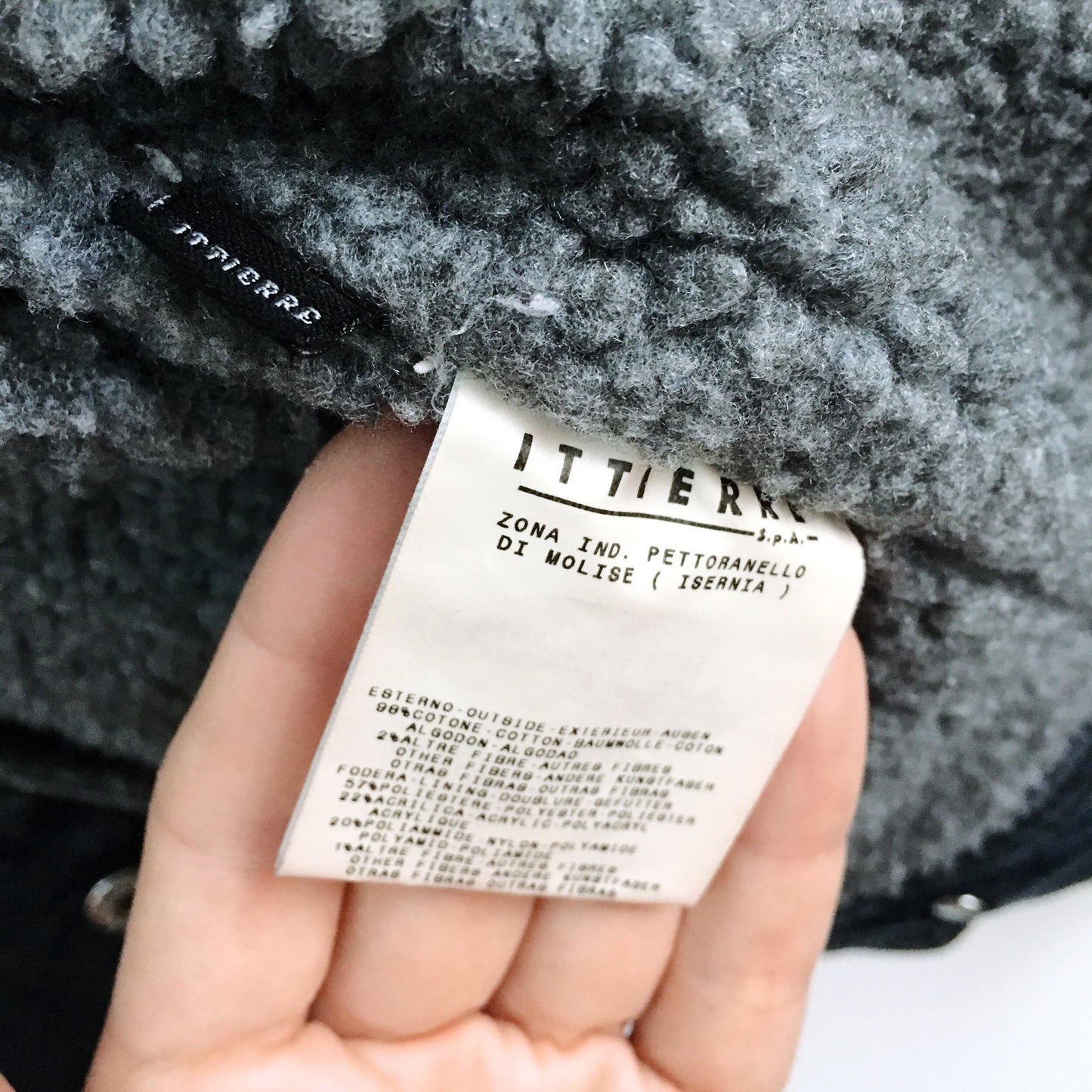 D&amp;G Dolce &amp; Gabbana Sherpa Denim Jacket - size Medium