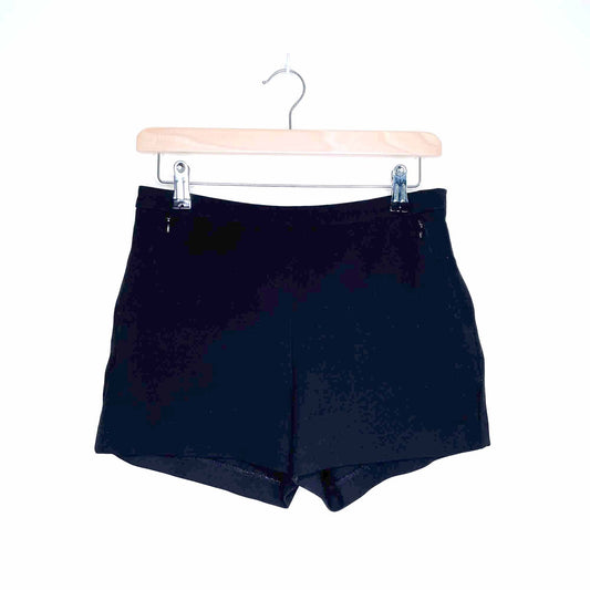 dalia collection high rise stretch dress shorts - size 0