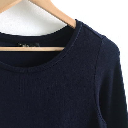 Dalia ribbed knit midi dress - size Small