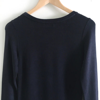 Dalia ribbed knit midi dress - size Small