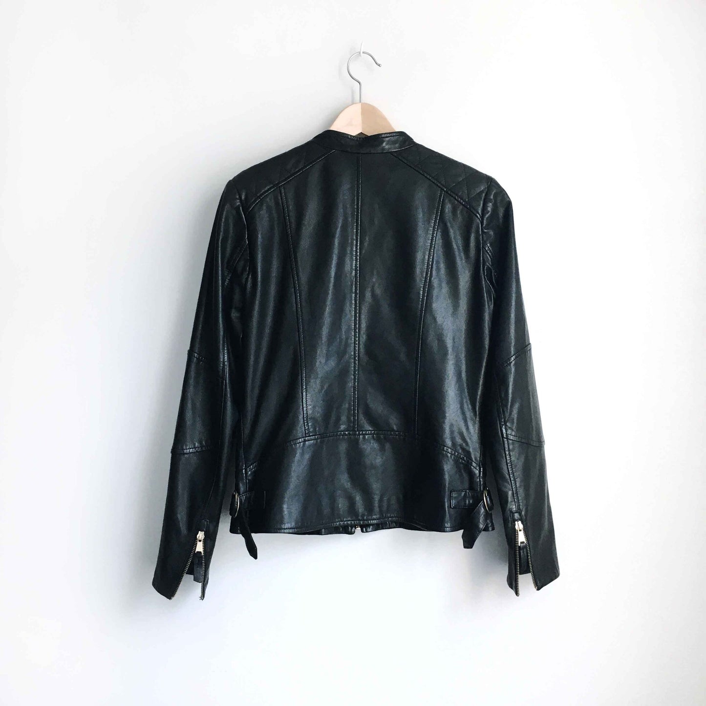 Danier Leather Moto Jacket - size Small