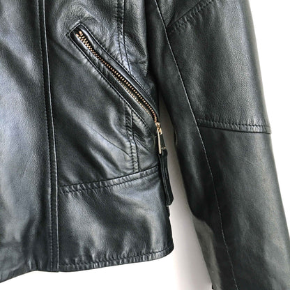 Danier Leather Moto Jacket - size Small