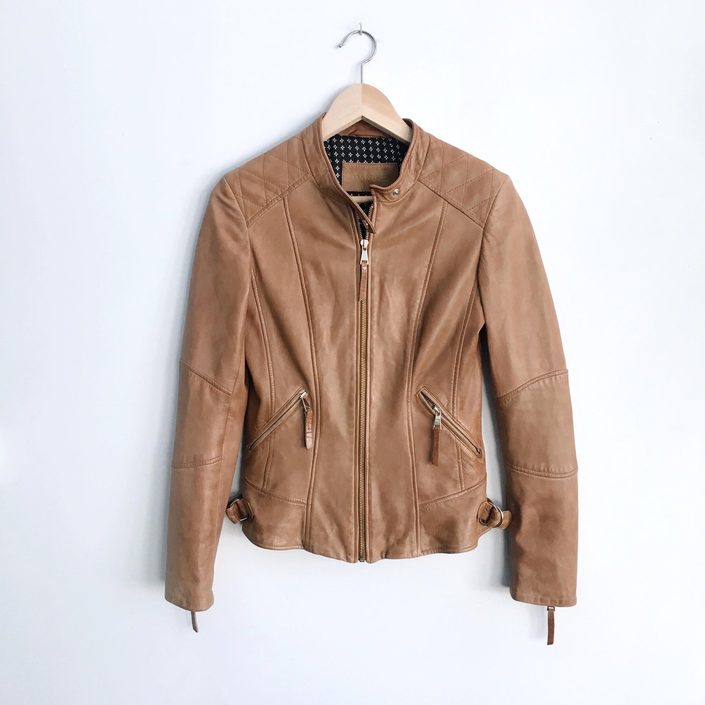 Danier Leather Moto Jacket - size xxs