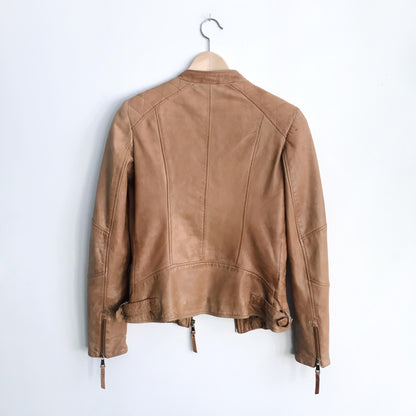 Danier Leather Moto Jacket - size xxs
