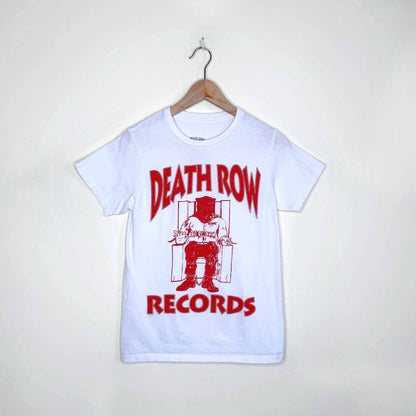 death row records graphic tee - size small