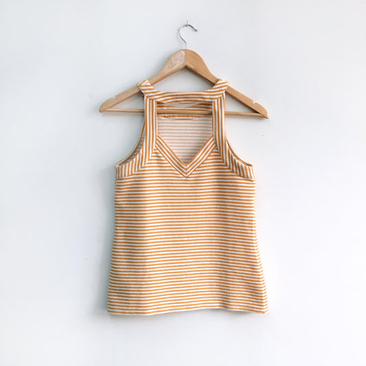 Deletta Isa Striped Tank - size Small