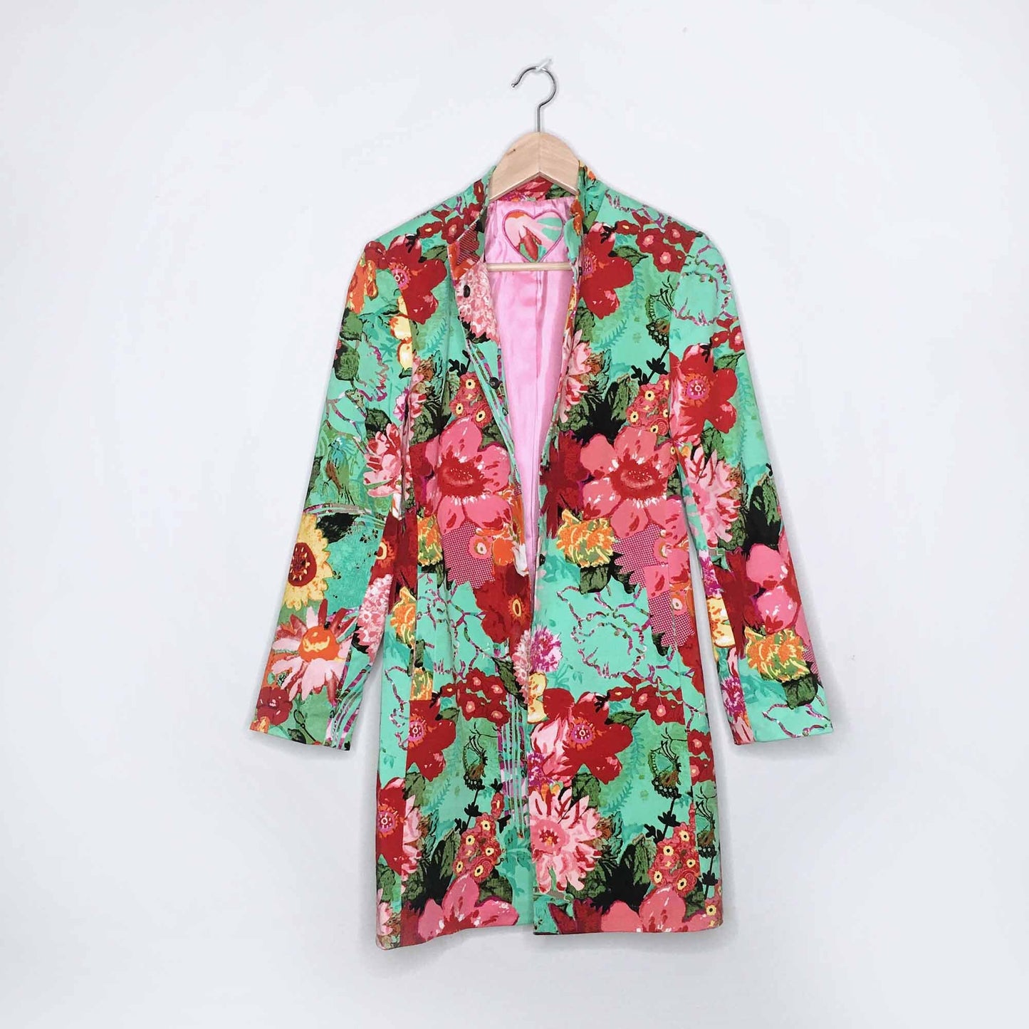 Della Spiga Weekend floral spring cotton jacket - size 8