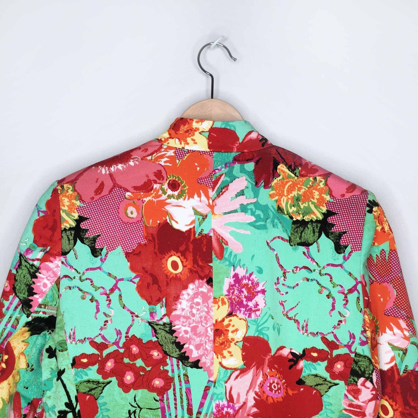 Della Spiga Weekend floral spring cotton jacket - size 8