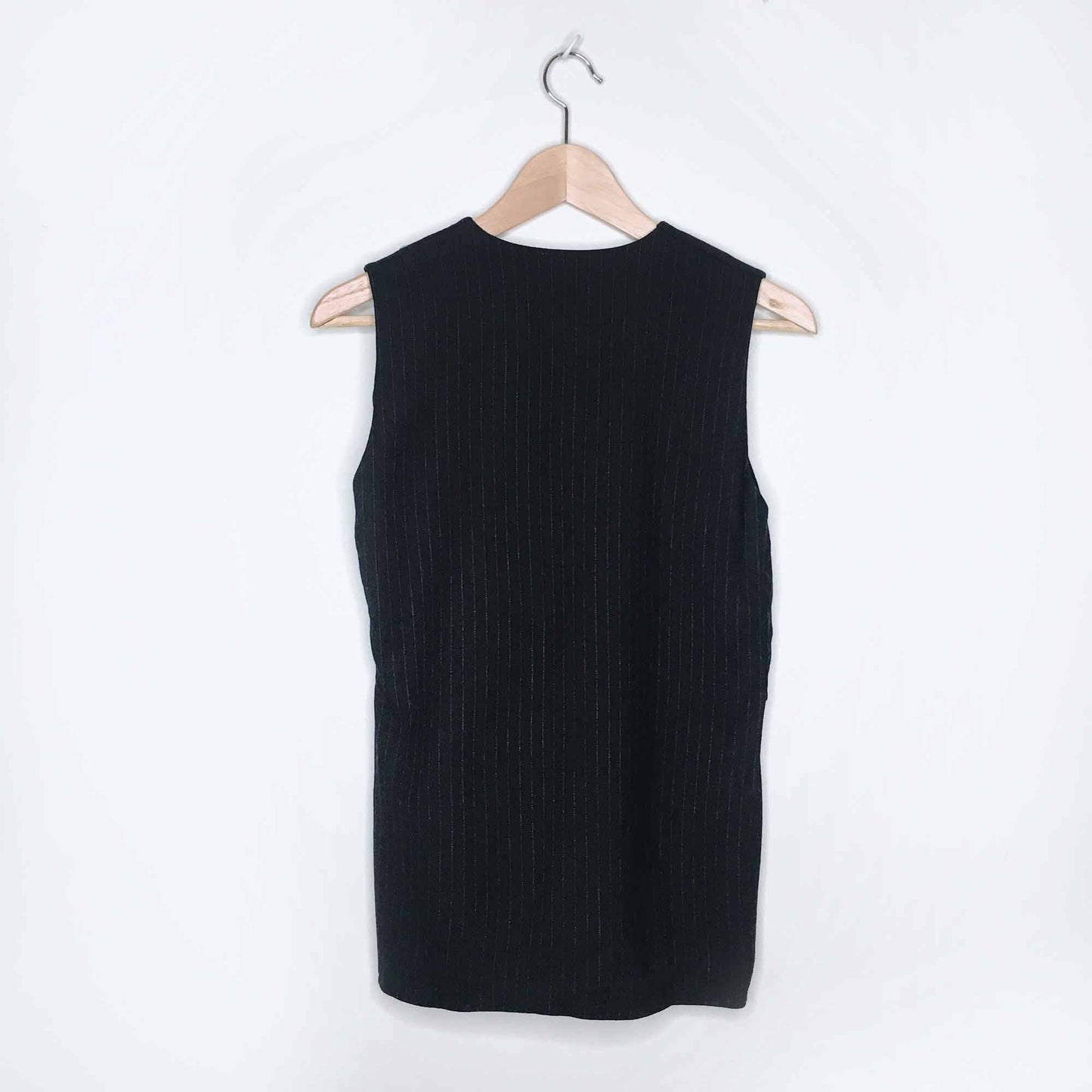 Derek Lam 10 Crosby v-neck tiered menswear top - size 0