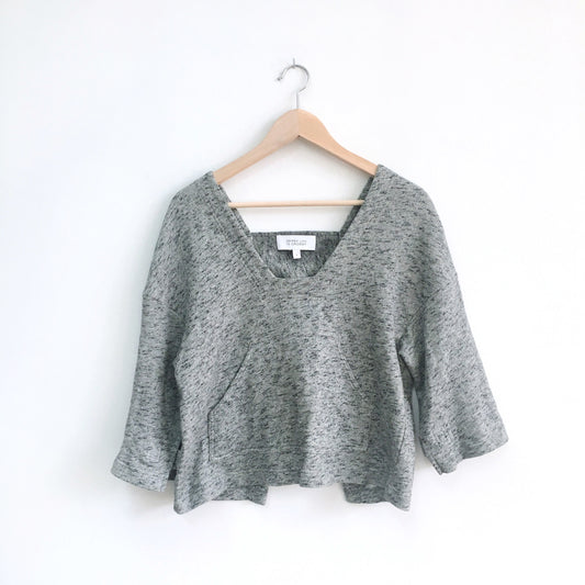 Derek Lam 10 Crosby Back Cutout Top - size 4