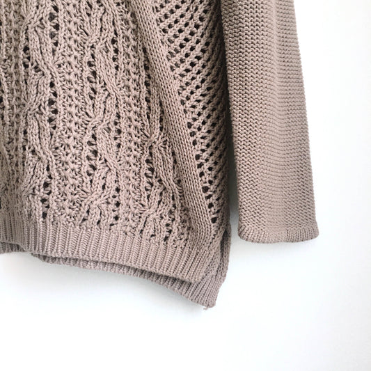 Design History loose knit sweater - size Small