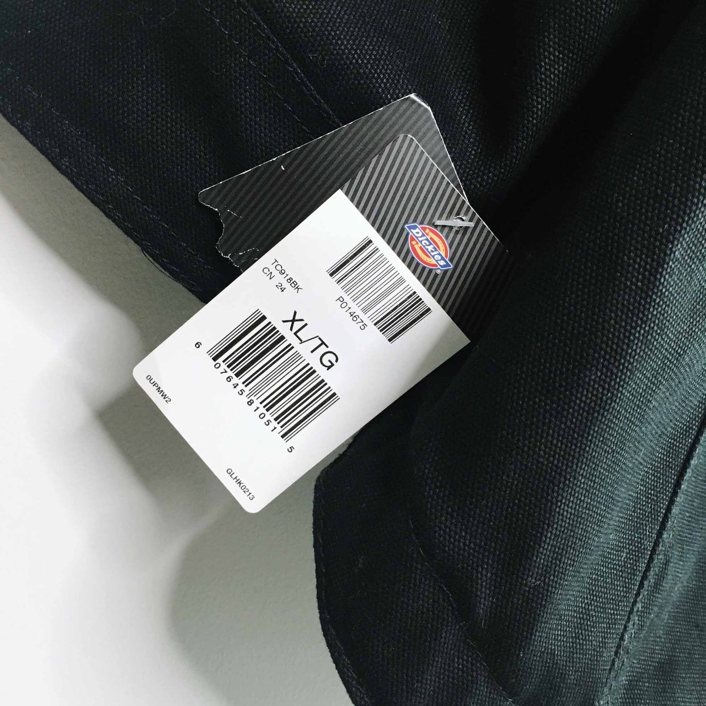 NWT Dickies Canvas Jacket With Corduroy Collar - size XL