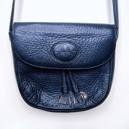 vintage didier lamarthe pebbled leather crossbody