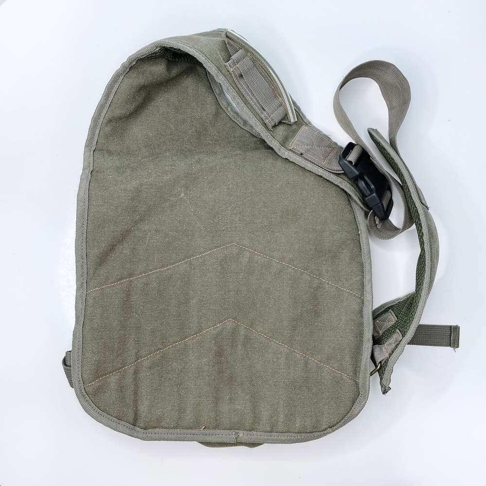 diesel green utility canvas military cargo sling bag