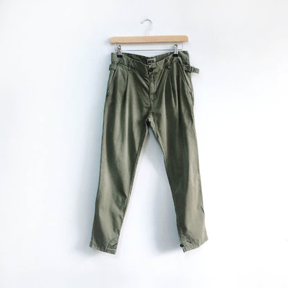 Diesel button-hem utility pant - size 26