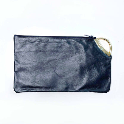 vintage 60's dior leather makeup bag